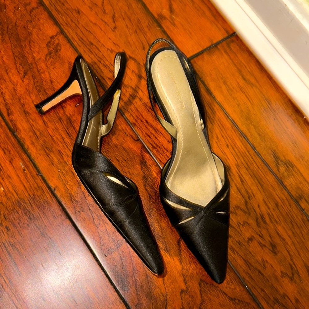 Black Kitten Heels